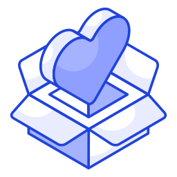 Love gift icon