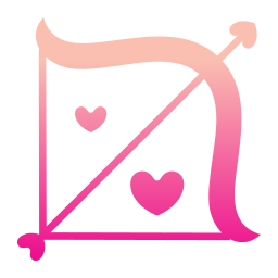 Love arrow icon