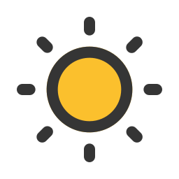 Sun icon