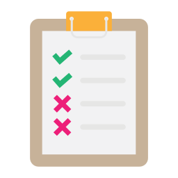 checklist icoon