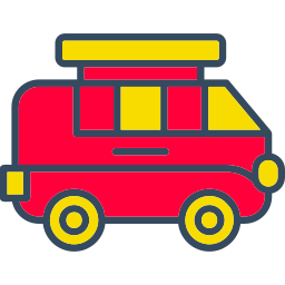 Кемпер фургон иконка