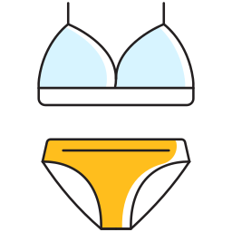 bikini icono