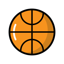 palla da basket icona