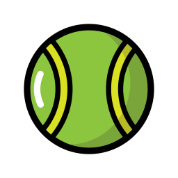 Tennis ball icon