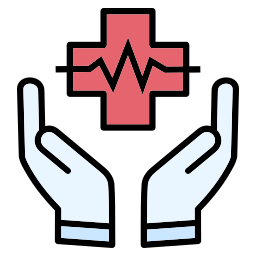 krzyż medyczny ikona