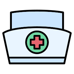 Кепка медсестры иконка