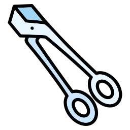 Surgical scissors icon