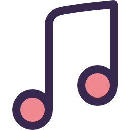 Music note icon