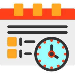 horaire de travail Icône