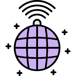 Disco light icon