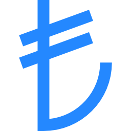türkische lire icon