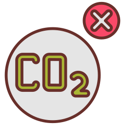 Co2 destruction icon