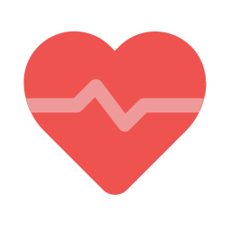 Heart beat icon