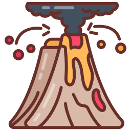 Volcanic icon