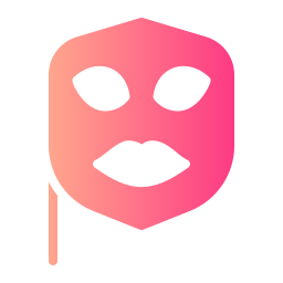 Carnival mask icon