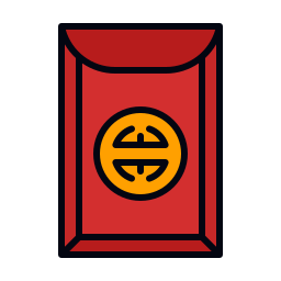 busta rossa icona