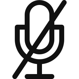 silenciar icono