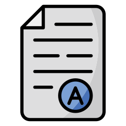 calificación icono