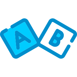 Abc block icon