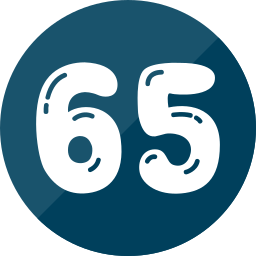 Sixty five icon