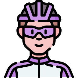 Cyclist icon