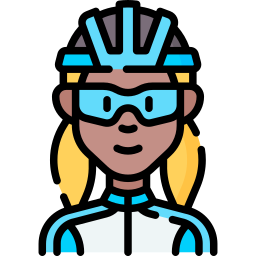 Cyclist icon