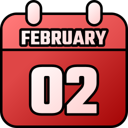 febrero 2 icono