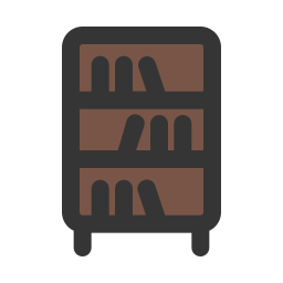 Bookcase icon