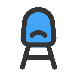 Office chair icon