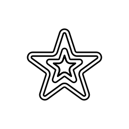 estrella icono
