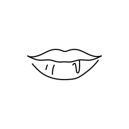 labios icono