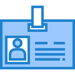 carte d'identité Icône