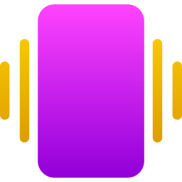 Mobile vibrate icon