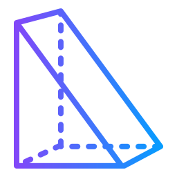 Scalene triangle icon