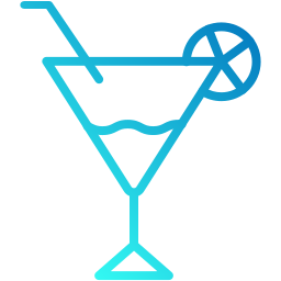 cocktail glas icon