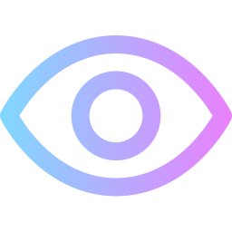 Red eye icon