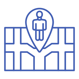 posizione dell'utente icona