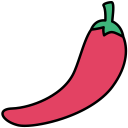 caliente icono