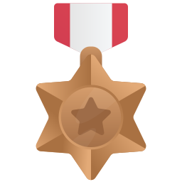 medalla icono