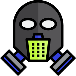 Gas mask icon