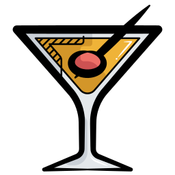 Party beverage icon
