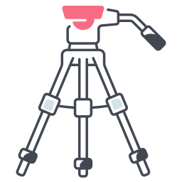 soporte de cámara icono