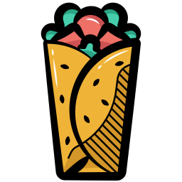 cibo messicano icona