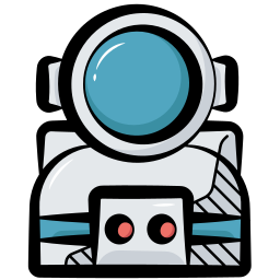 traje de astronauta icono
