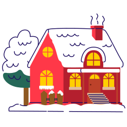 Frozen house icon