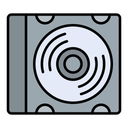 compact disk icoon
