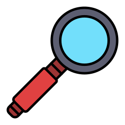 Magnifying glass icon