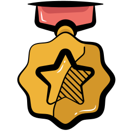 militaire beloning icoon