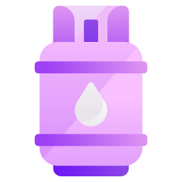 Liquid propane gas icon