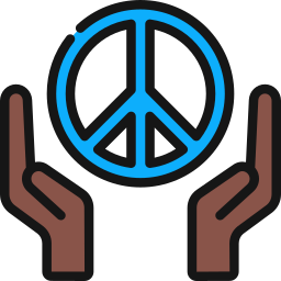 sinal de paz Ícone